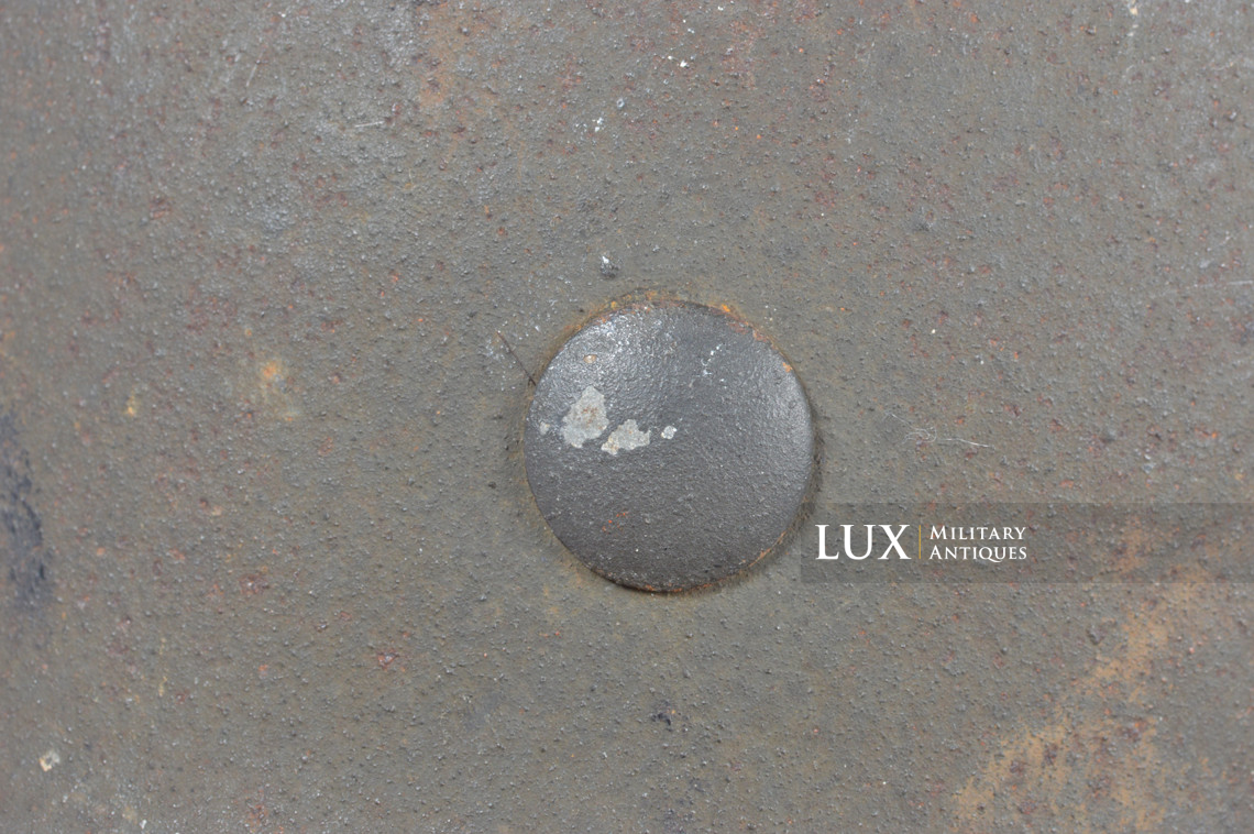 Casque allemand M40 Heer un insigne, « Q64 » - photo 29