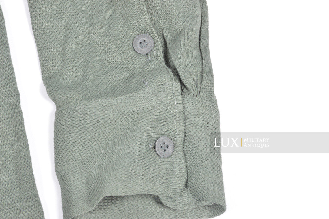 Late-war Heer / Waffen-SS issue service shirt, « Aertex » - photo 11