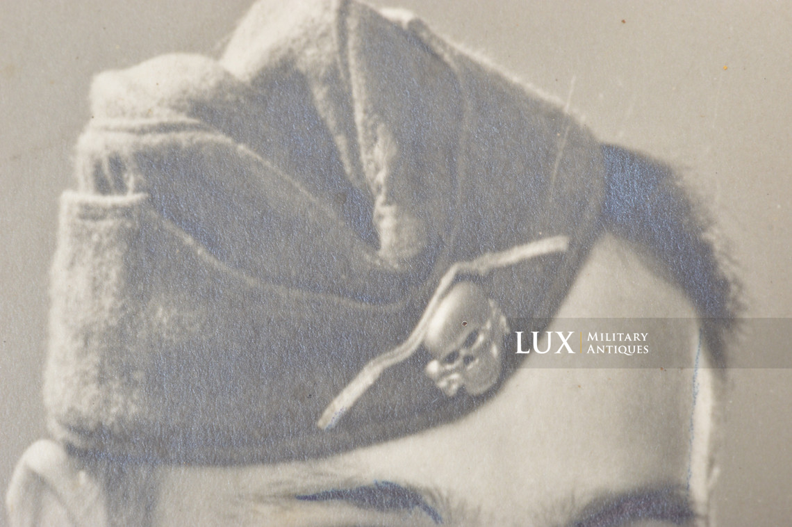 Waffen-SS portrait photograph, « Tötenkopf » - photo 8