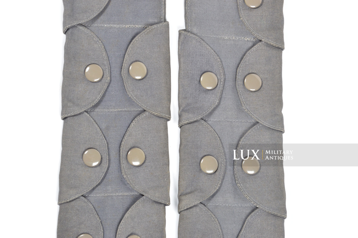 Bandoulière 98k de parachutiste allemand en toile bleue précoce - photo 9