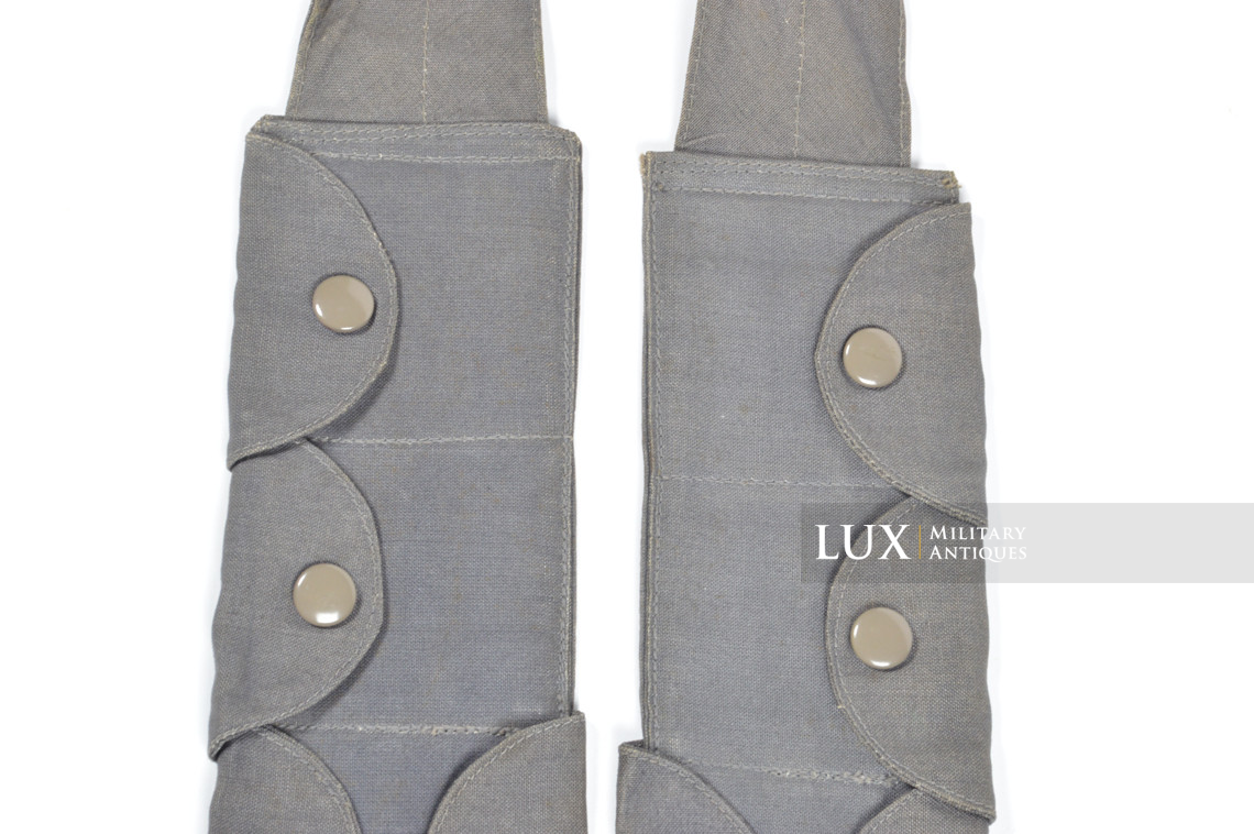 Bandoulière 98k de parachutiste allemand en toile bleue précoce - photo 10