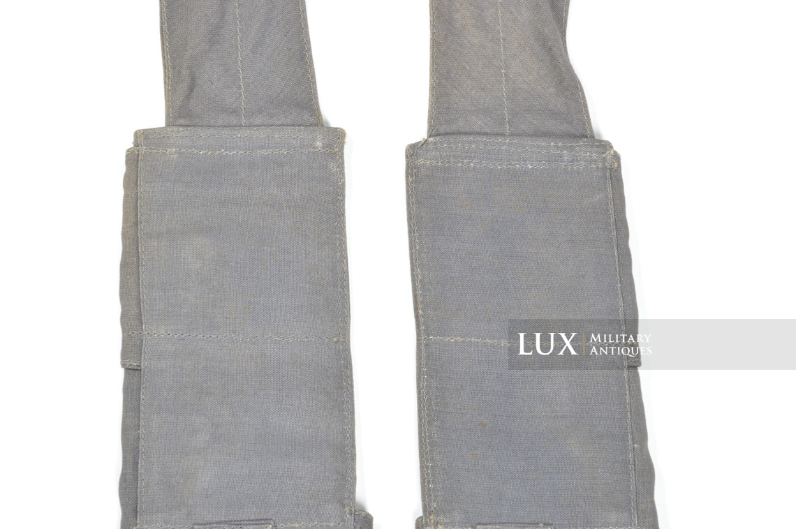 Bandoulière 98k de parachutiste allemand en toile bleue précoce - photo 15