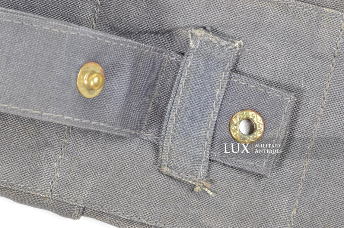 Bandoulière 98k de parachutiste allemand en toile bleue précoce - photo 17