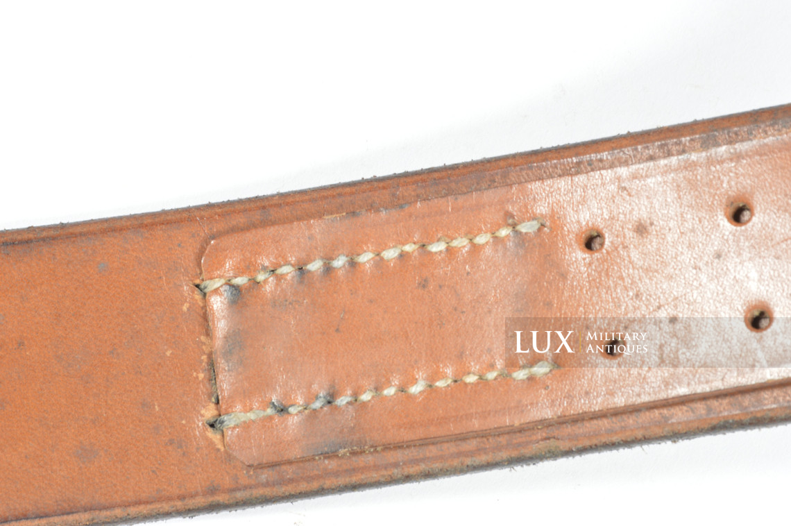 Cuir de ceinturon allemand précoce, « 1937 » - photo 13