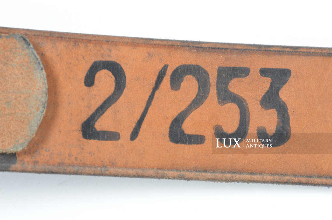 Cuir de ceinturon allemand précoce, « 1937 » - photo 16