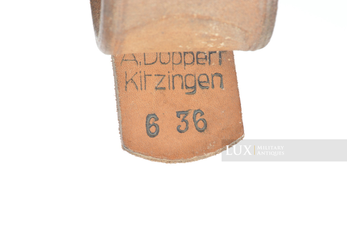 Cuir de ceinturon allemand précoce, « RAD 1936 » - photo 16