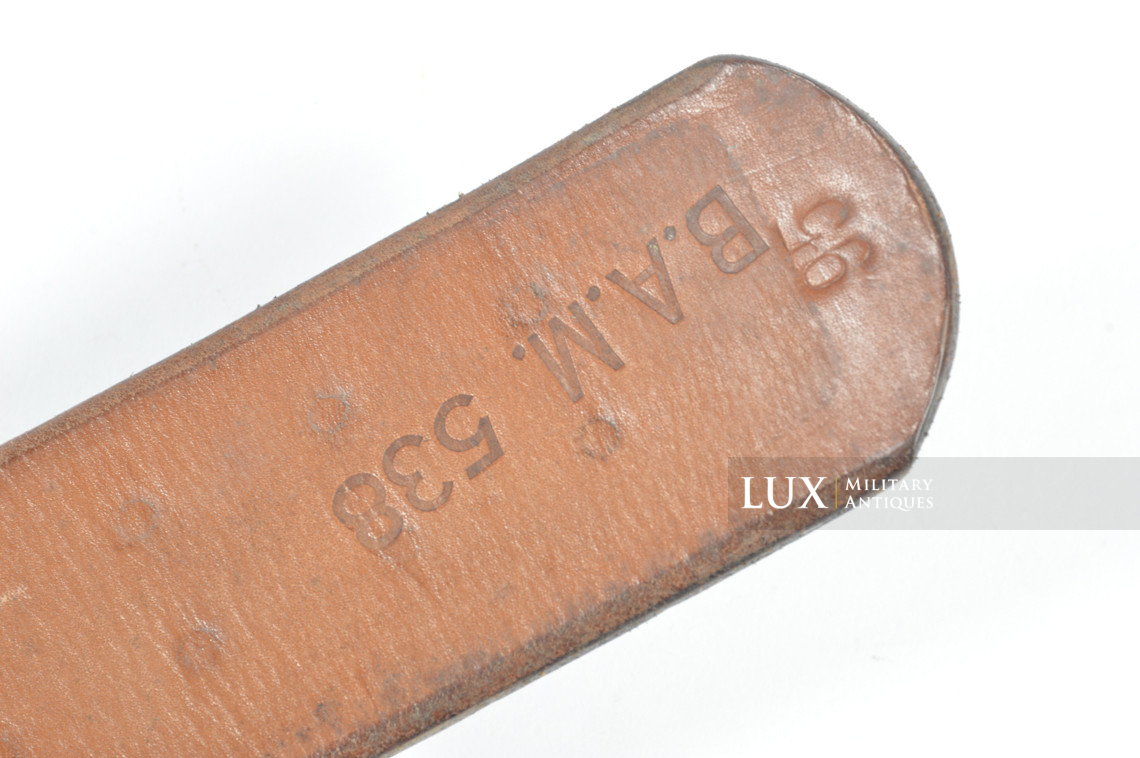 Cuir de ceinturon allemand précoce, « 1938 » - photo 14