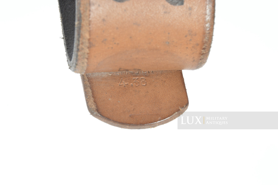 Cuir de ceinturon allemand précoce, « 1938 » - photo 16