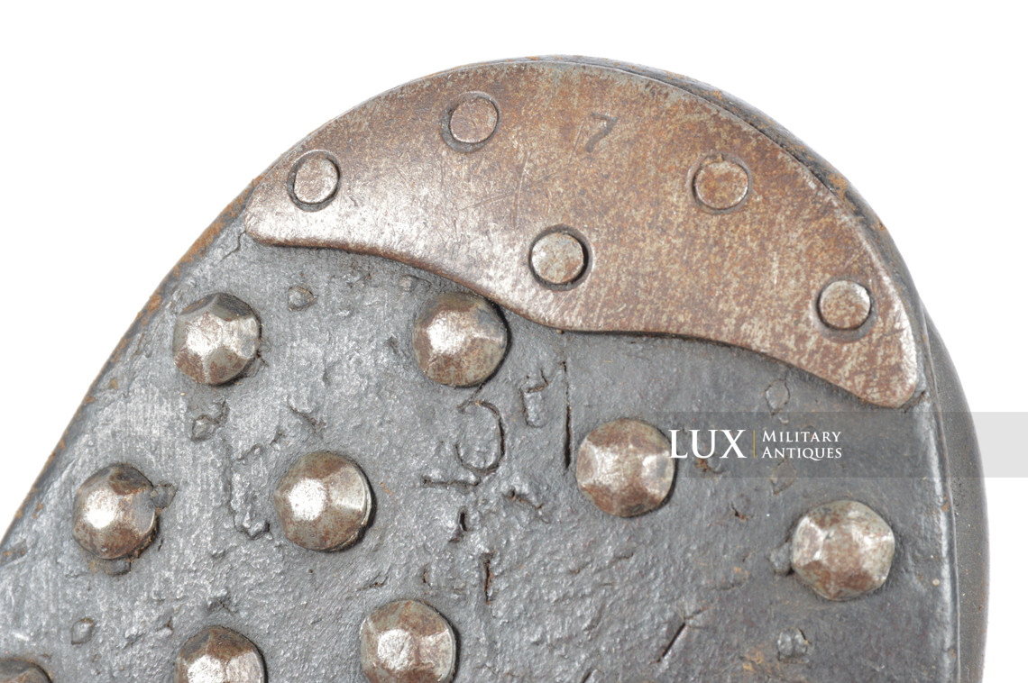 Brodequins de combat allemands fin de guerre, « RBNr » - photo 22