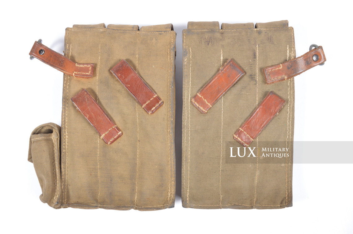 Rare paire de porte chargeurs MP38/40 milieu de guerre, « gmn1942 » - photo 7