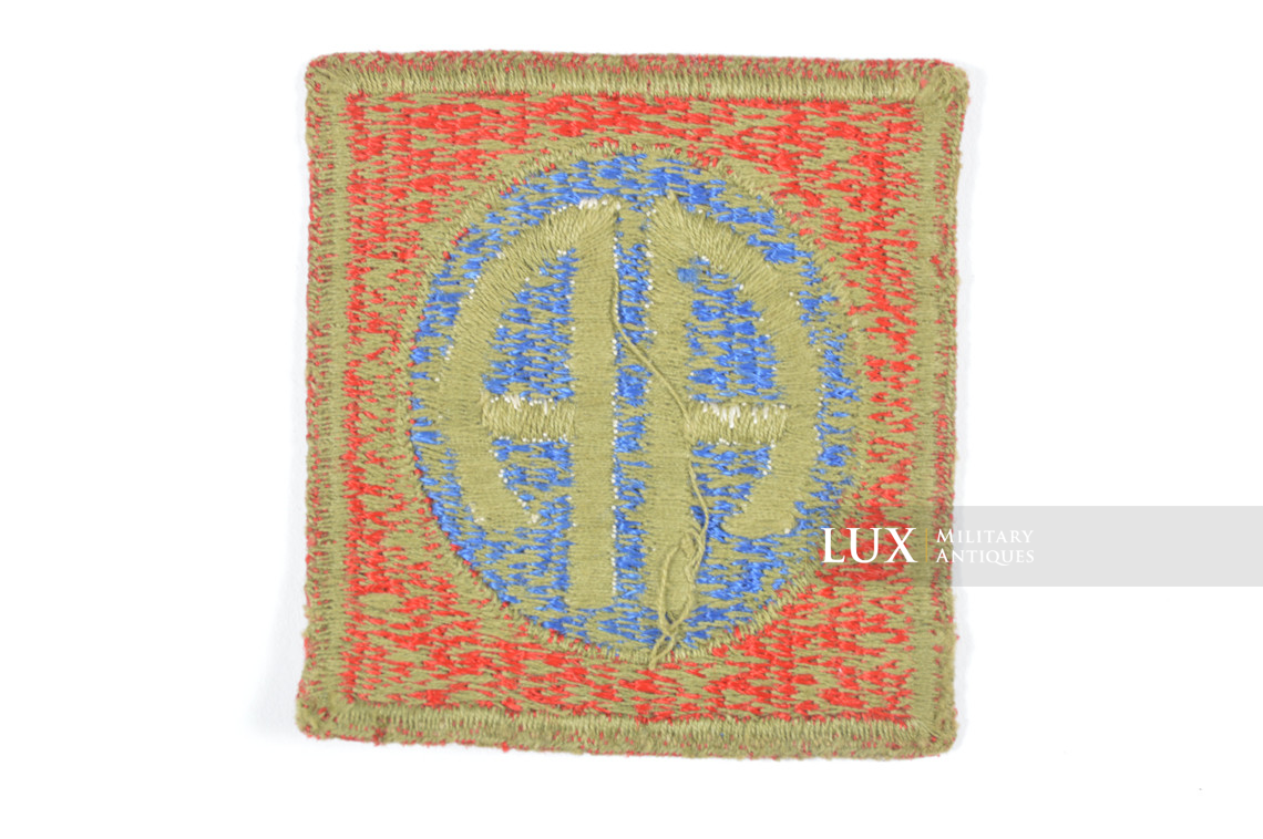 82nd airborne shoulder patch, « green backed » - photo 8
