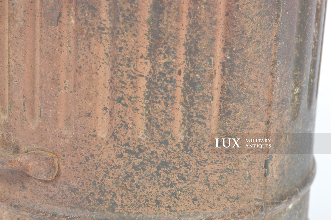 Ensemble boîtier de masque anti-gaz allemand camouflé trois tons, « Normandie » - photo 20