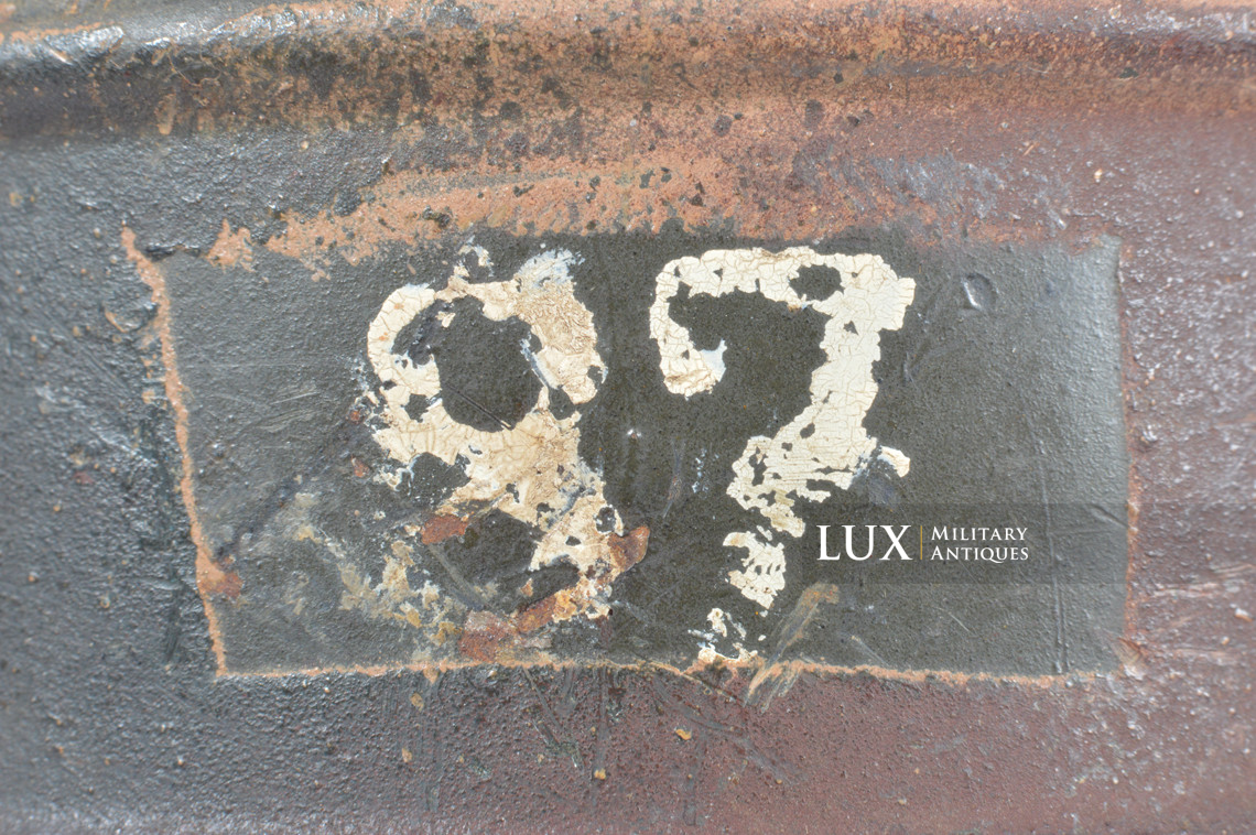 Ensemble boîtier de masque anti-gaz allemand camouflé trois tons, « Normandie » - photo 30