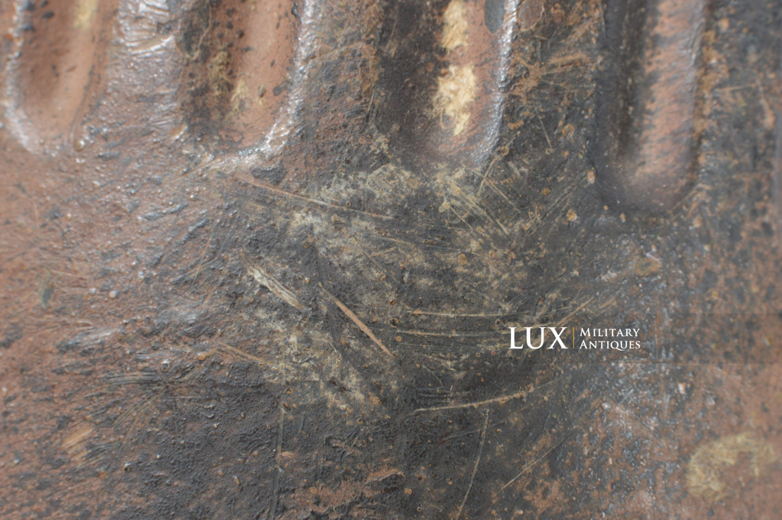 Ensemble boîtier de masque anti-gaz allemand camouflé trois tons, « Normandie » - photo 34