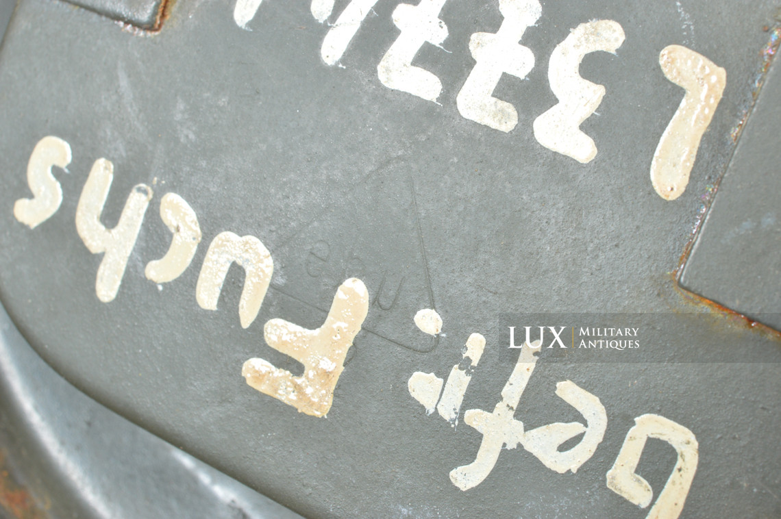 Ensemble boîtier de masque anti-gaz allemand camouflé trois tons, « Normandie » - photo 38