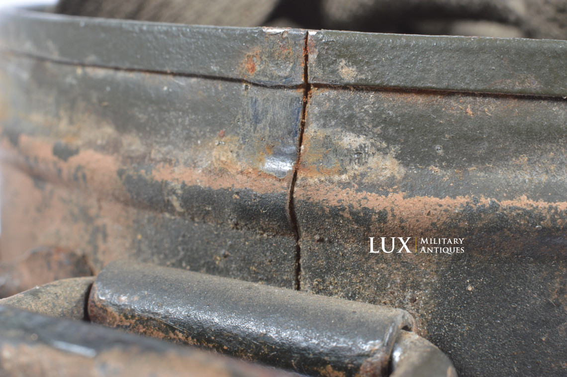 Ensemble boîtier de masque anti-gaz allemand camouflé trois tons, « Normandie » - photo 39