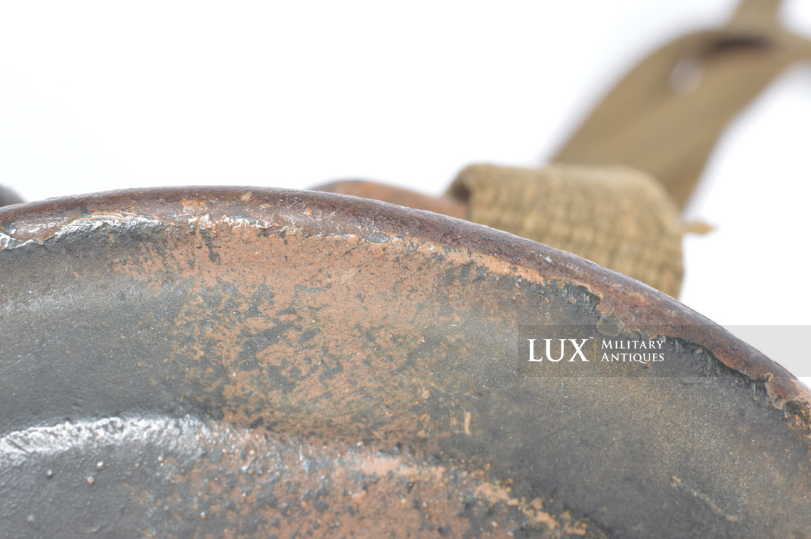 Ensemble boîtier de masque anti-gaz allemand camouflé trois tons, « Normandie » - photo 41