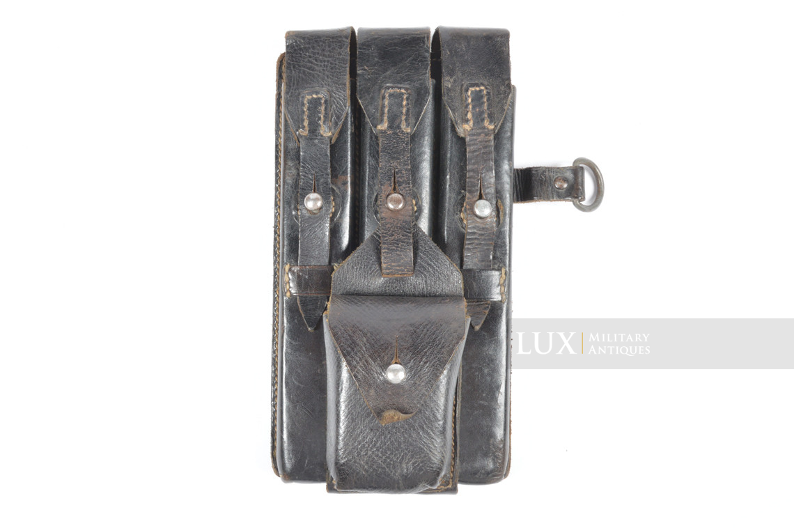 Rare pair of German MP38/40 pouches in leather, « fkx1942 » - photo 9