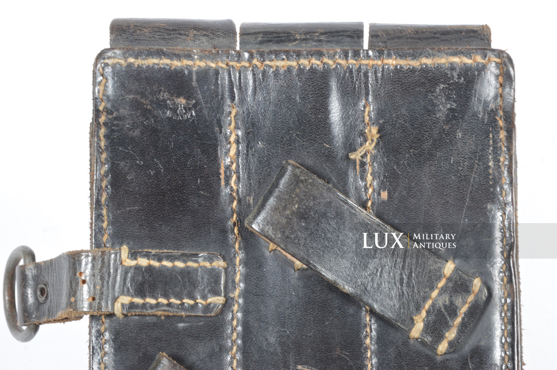 Rare pair of German MP38/40 pouches in leather, « fkx1942 » - photo 15