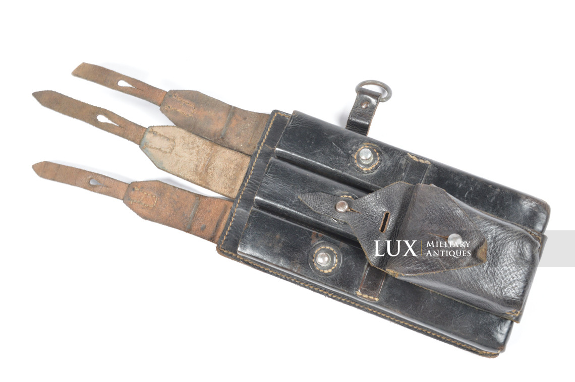 Rare pair of German MP38/40 pouches in leather, « fkx1942 » - photo 24