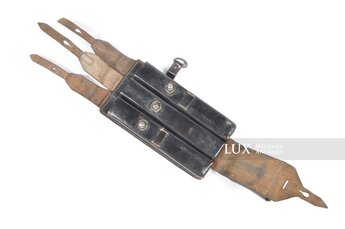 Rare pair of German MP38/40 pouches in leather, « fkx1942 » - photo 26