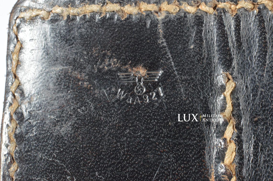 Rare pair of German MP38/40 pouches in leather, « fkx1942 » - photo 18