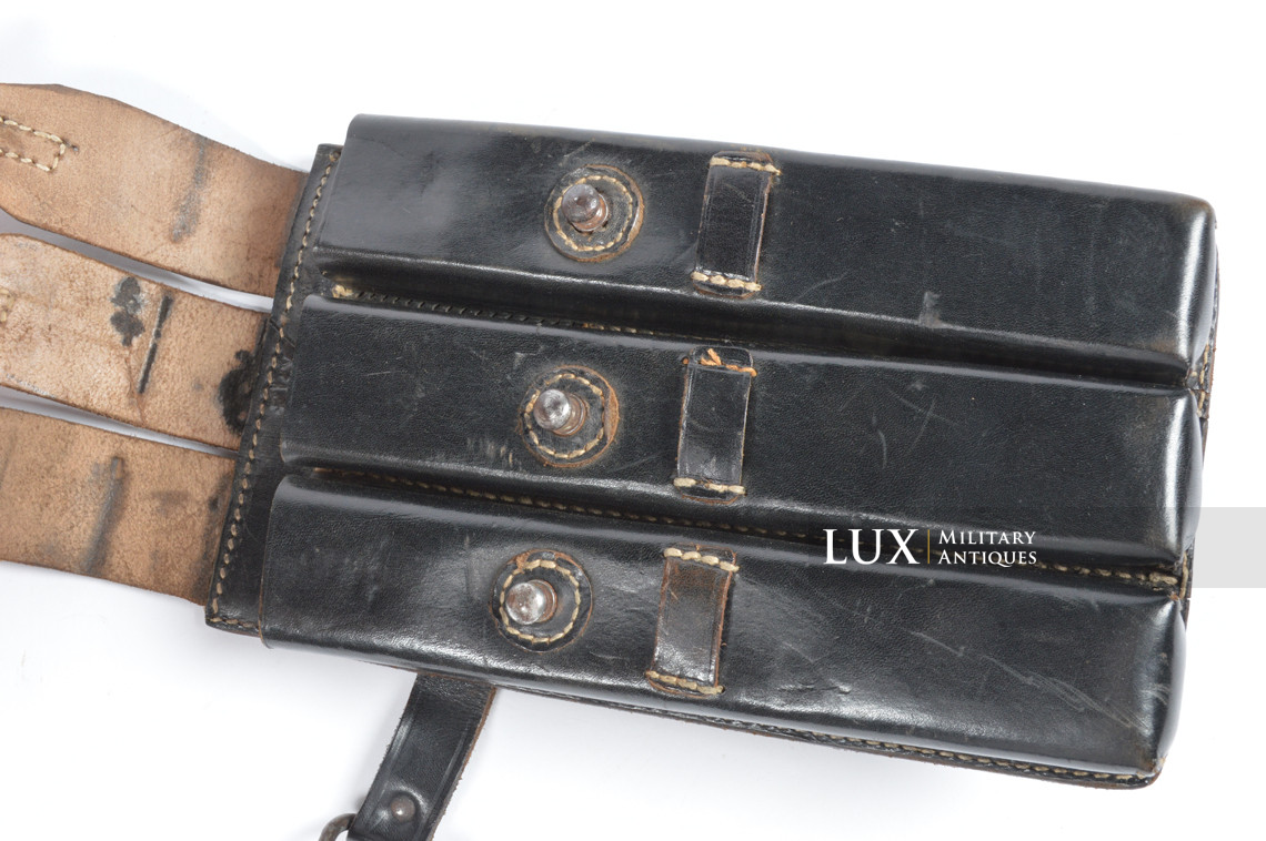 Rare pair of German MP38/40 pouches in leather, « fkx1942 » - photo 41