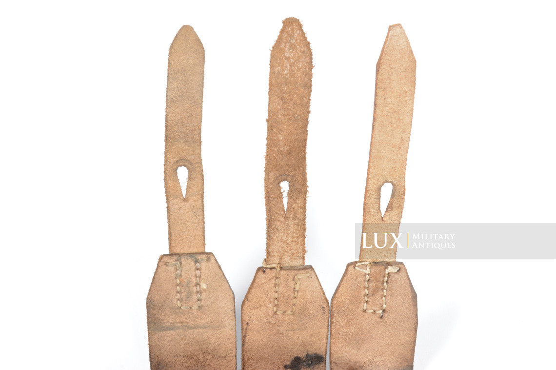 Rare pair of German MP38/40 pouches in leather, « fkx1942 » - photo 42