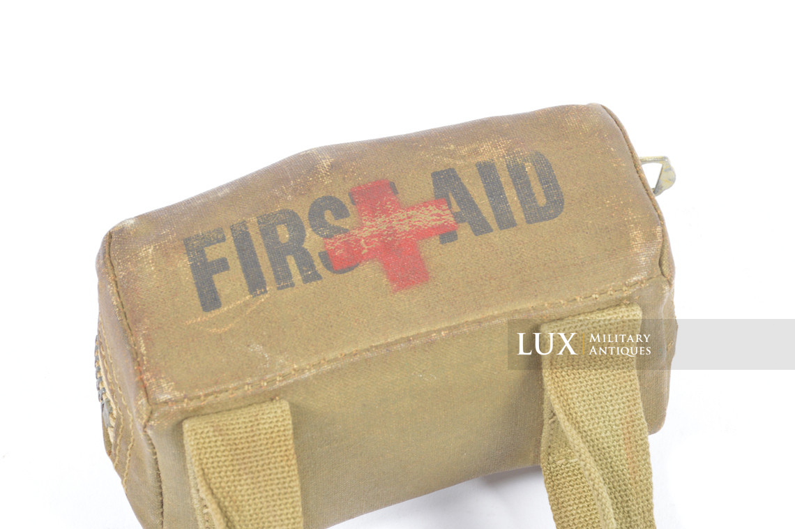 Rare US Airforce / Airborne First Aid pouch with content, « 1st Pattern » - photo 18