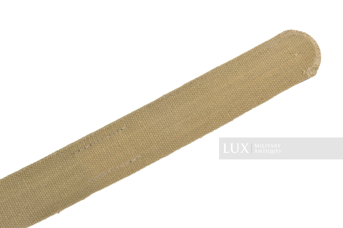 German Heer / Luftwaffe Tropical EM's combat web belt, « 1942 » - photo 8