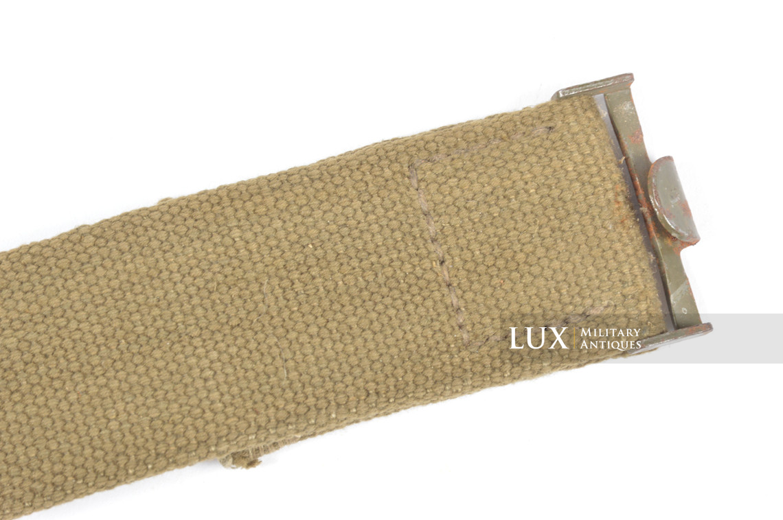 German Heer / Luftwaffe Tropical EM's combat web belt, « 1942 » - photo 11