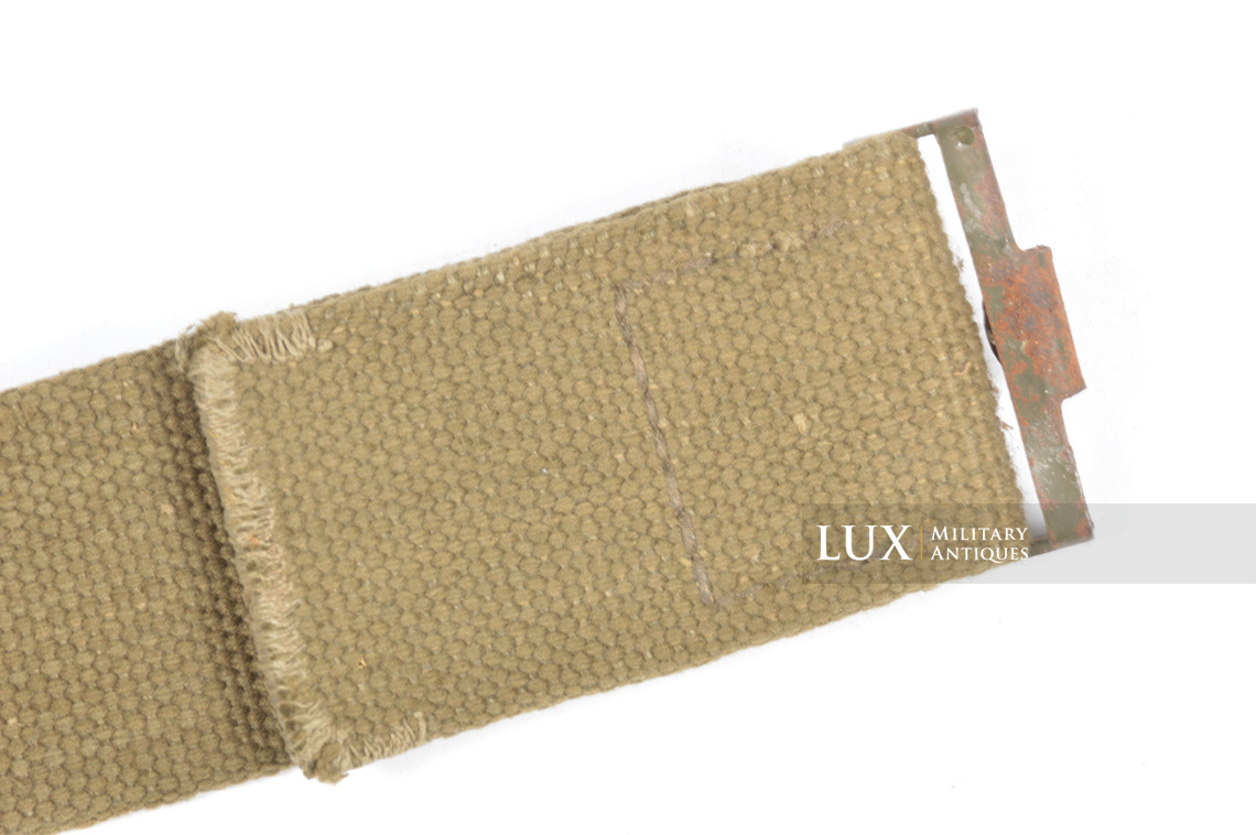 German Heer / Luftwaffe Tropical EM's combat web belt, « 1942 » - photo 12