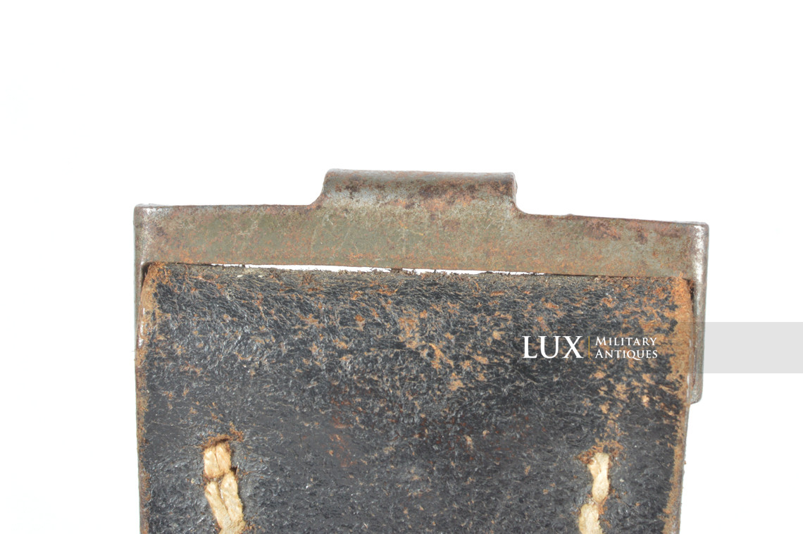 German Kriegsmarine leather combat service belt, « Kustenartillerie » - photo 11