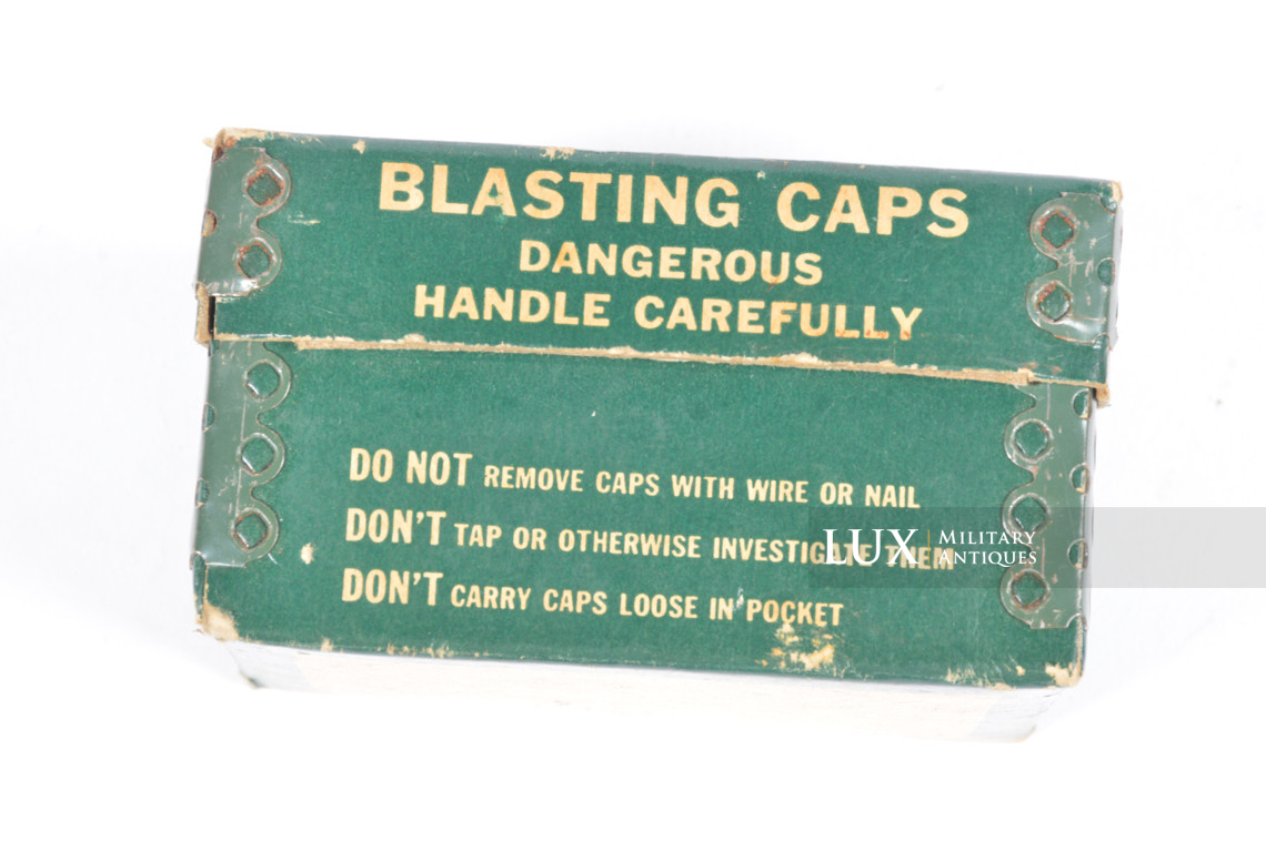 Boîte en carton pour détonateurs spéciaux de l’US ARMY, « DUPONT » - photo 9