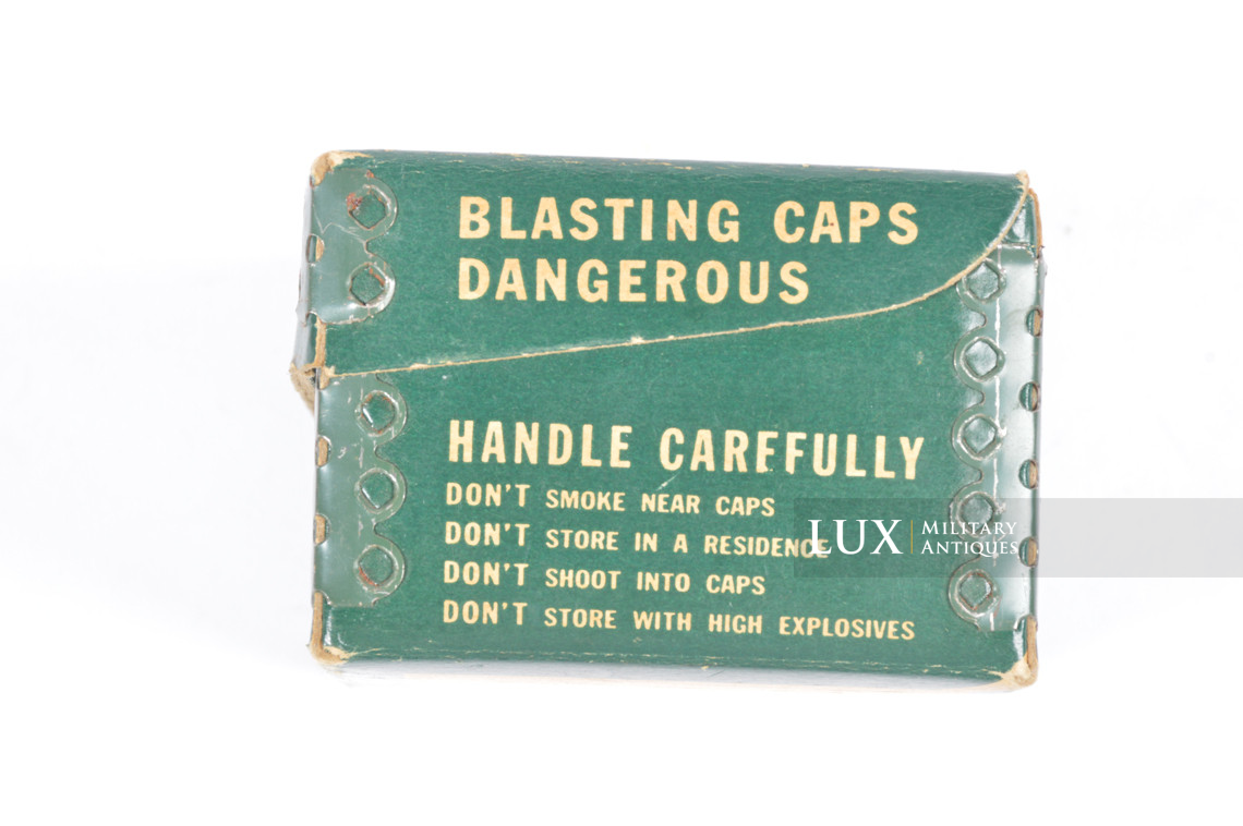 Boîte en carton pour détonateurs spéciaux de l’US ARMY, « DUPONT » - photo 12