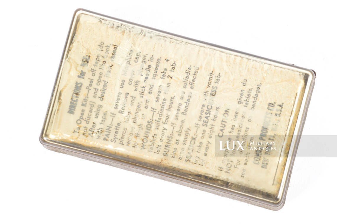 Pochette, US Navy, First Aid, Aviator’s Kit Individual - photo 18