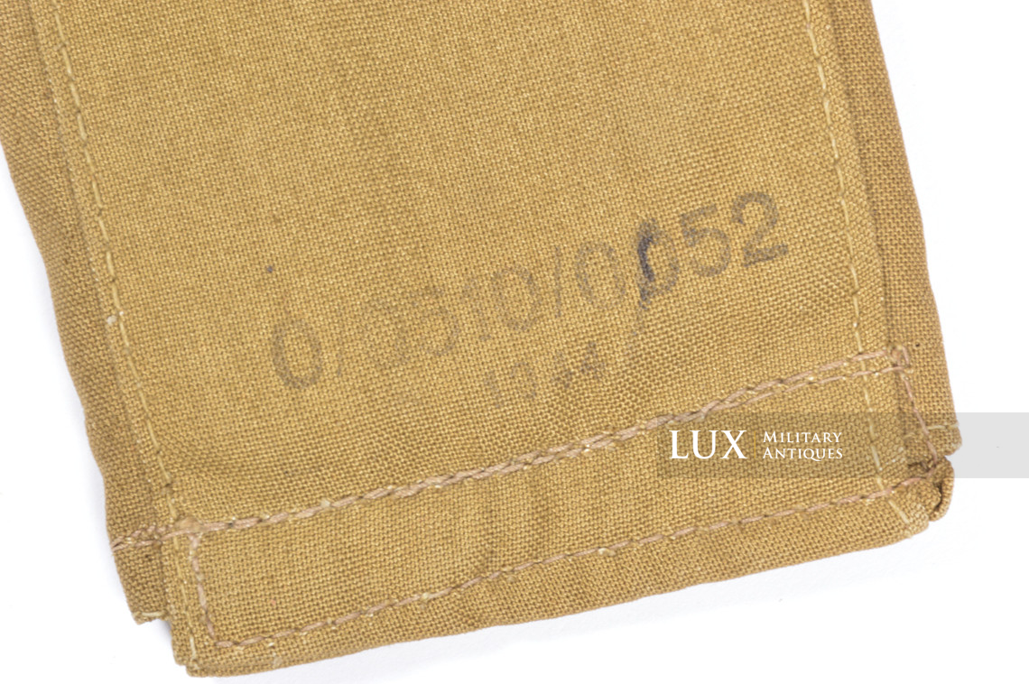 Late-war paratrooper's k98 tan ammunition bandoleer, « 1944 » - photo 17