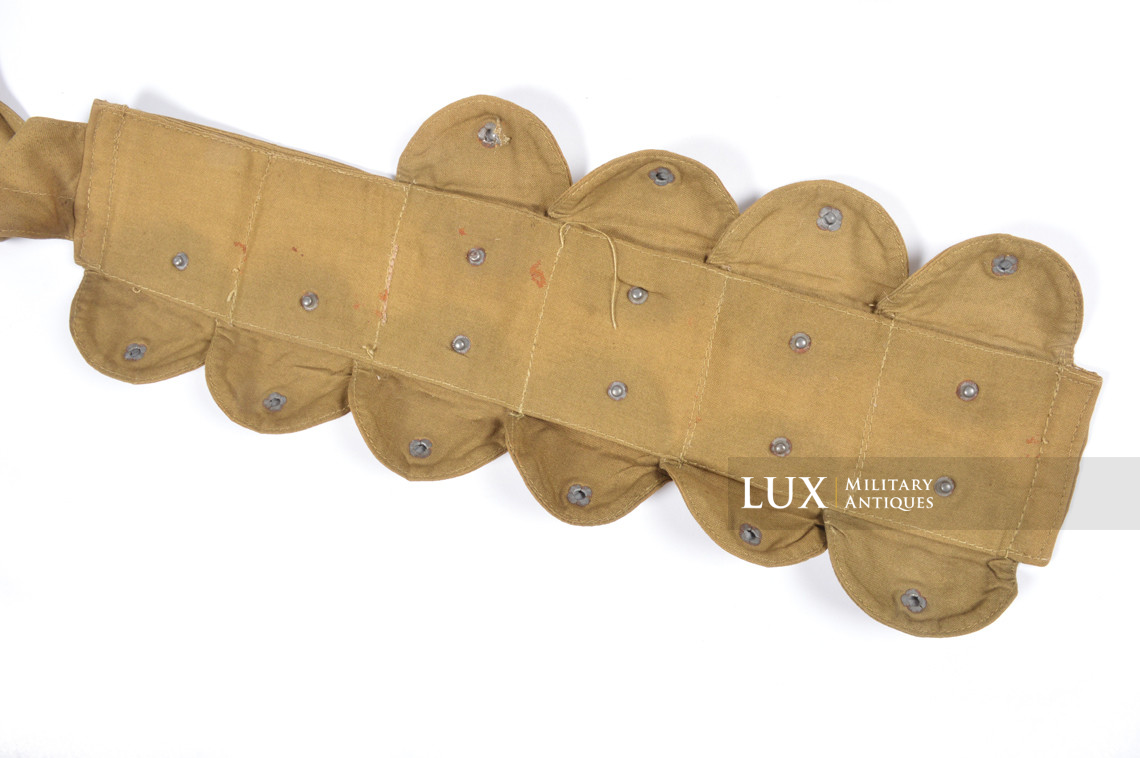 Late-war paratrooper's k98 tan ammunition bandoleer, « 1944 » - photo 20