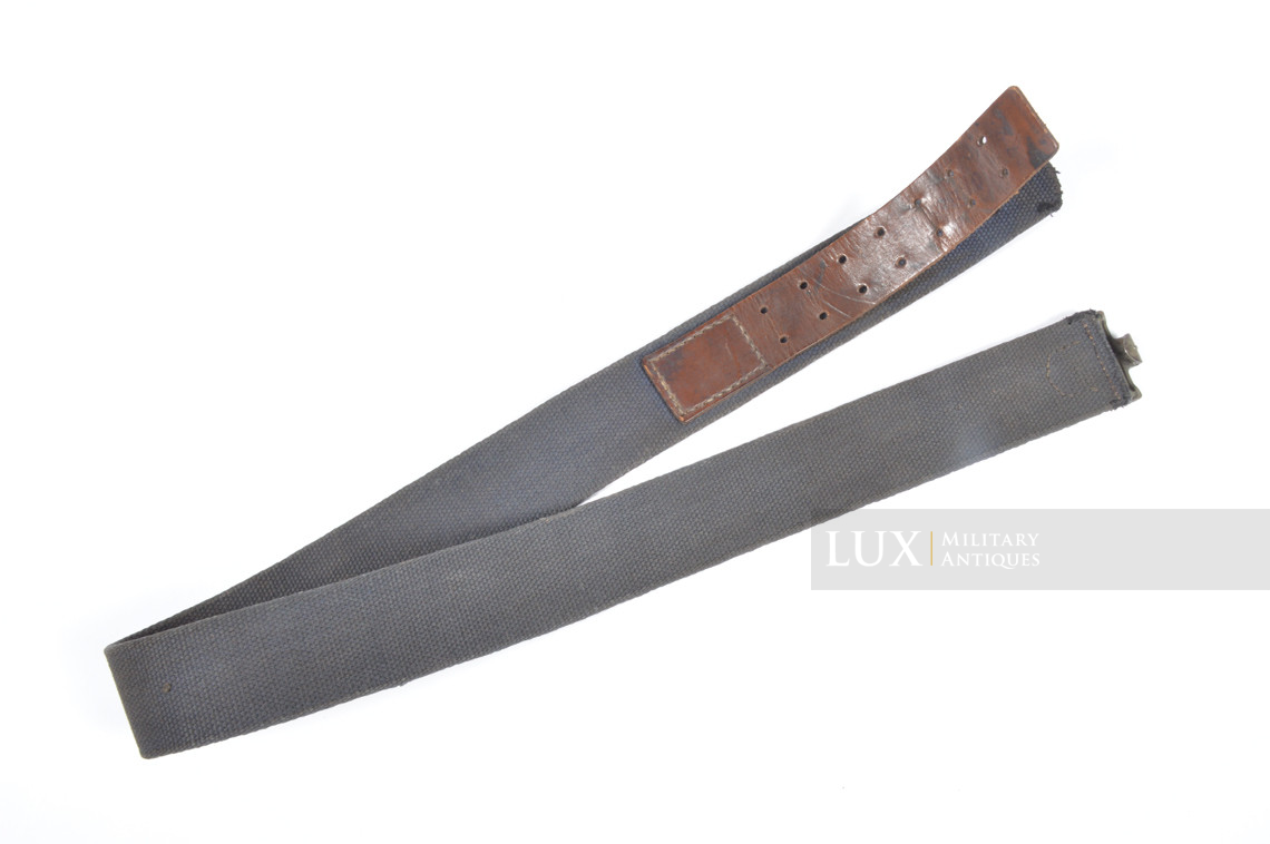 Rare Luftwaffe late-war blue web belt, « RBNr » - photo 8