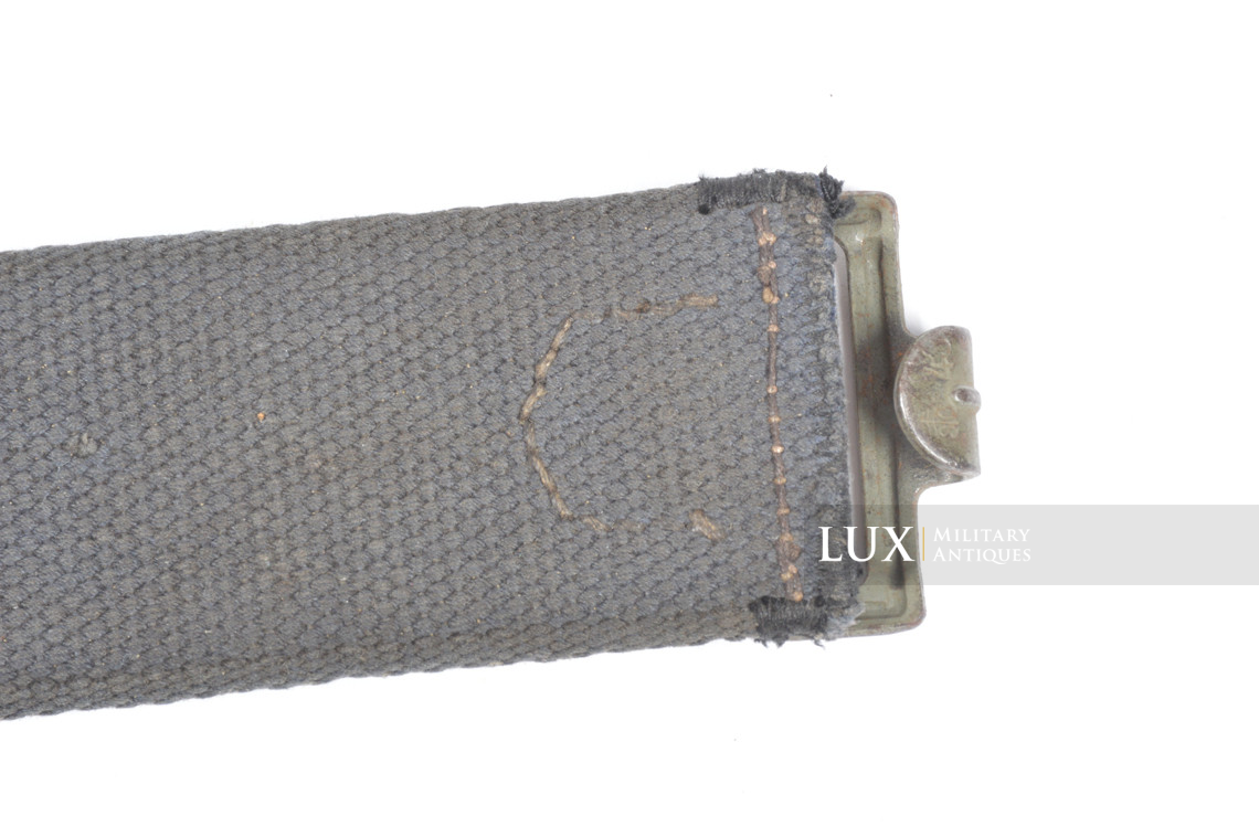 Rare Luftwaffe late-war blue web belt, « RBNr » - photo 9