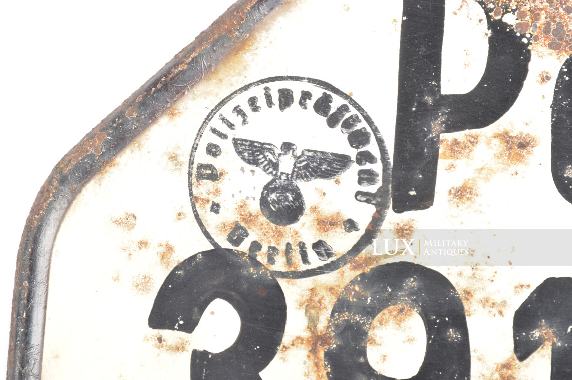 German Police motorcycle license plate - photo 8