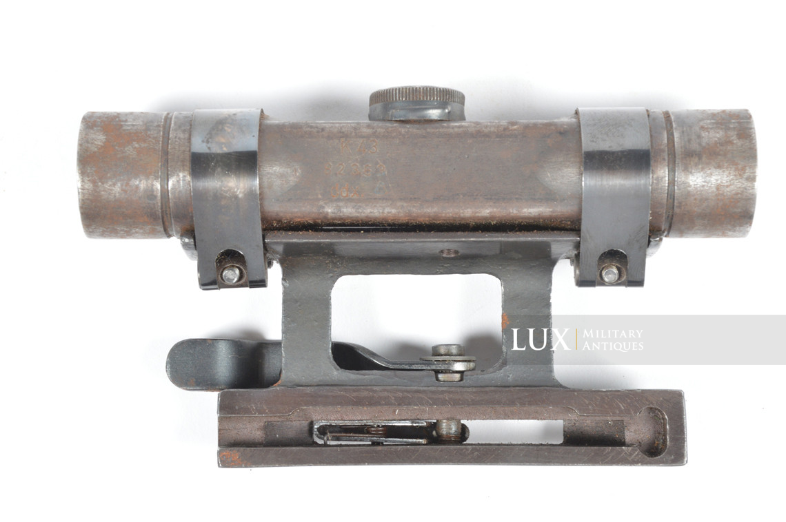 Rare lunette allemande tireur d’élite Zf4 pour fusil G/K43, « ddx » - photo 22