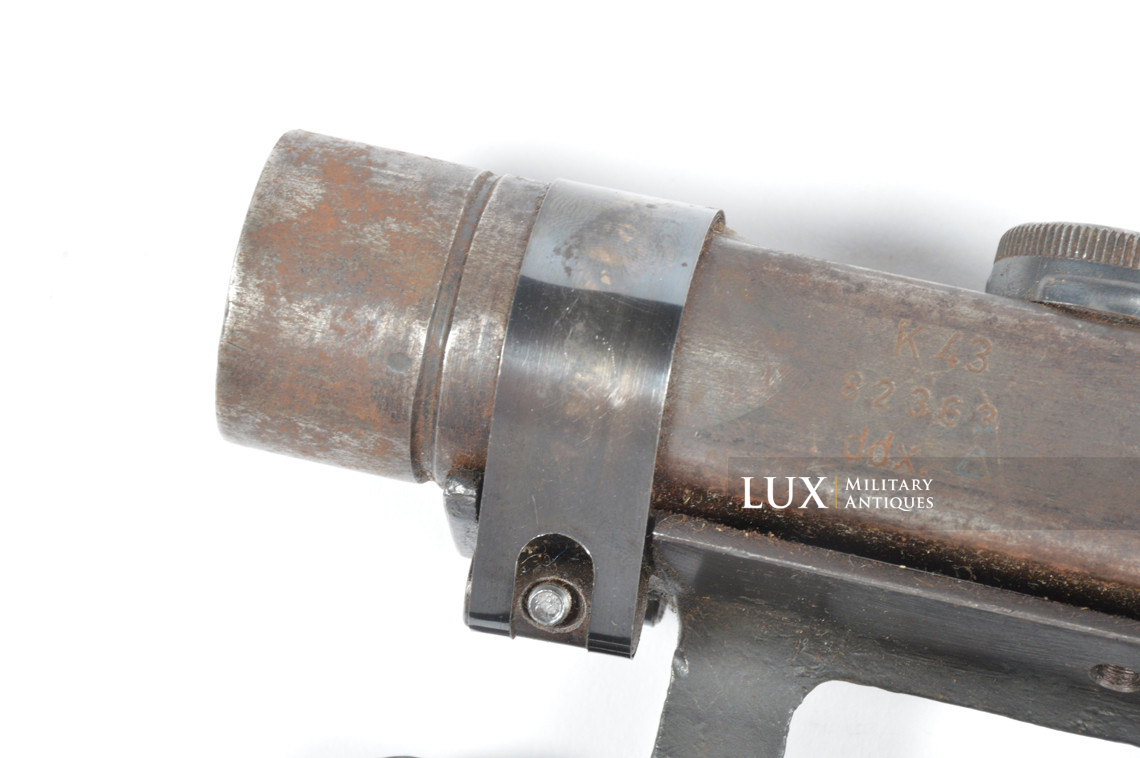Rare lunette allemande tireur d’élite Zf4 pour fusil G/K43, « ddx » - photo 23