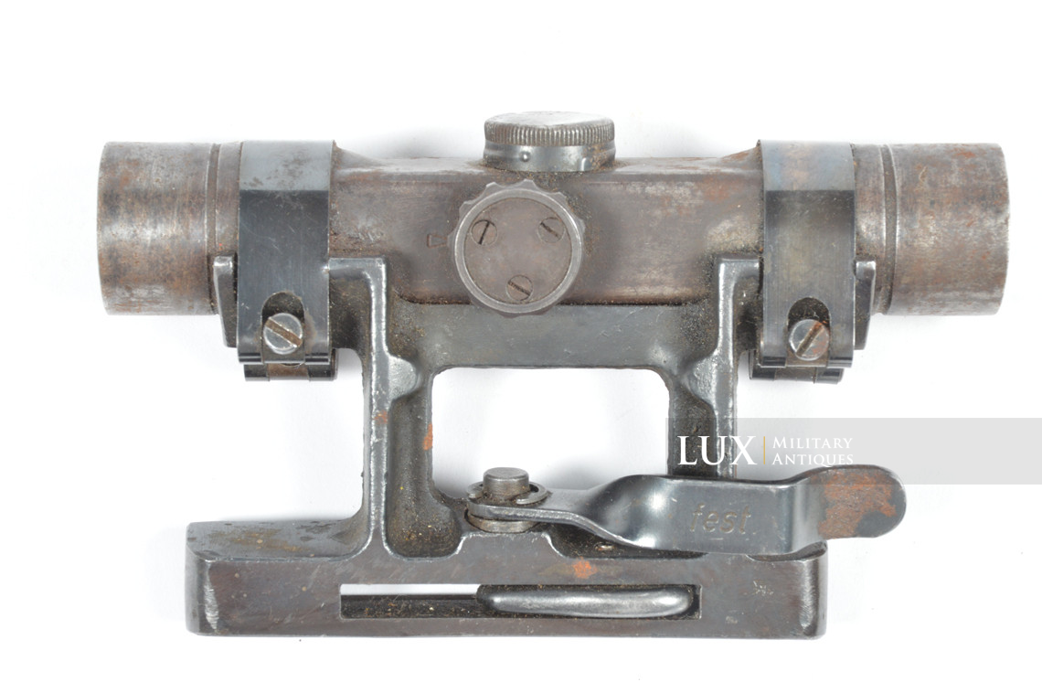 Rare lunette allemande tireur d’élite Zf4 pour fusil G/K43, « ddx » - photo 9