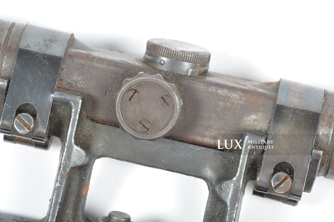 Rare lunette allemande tireur d’élite Zf4 pour fusil G/K43, « ddx » - photo 11