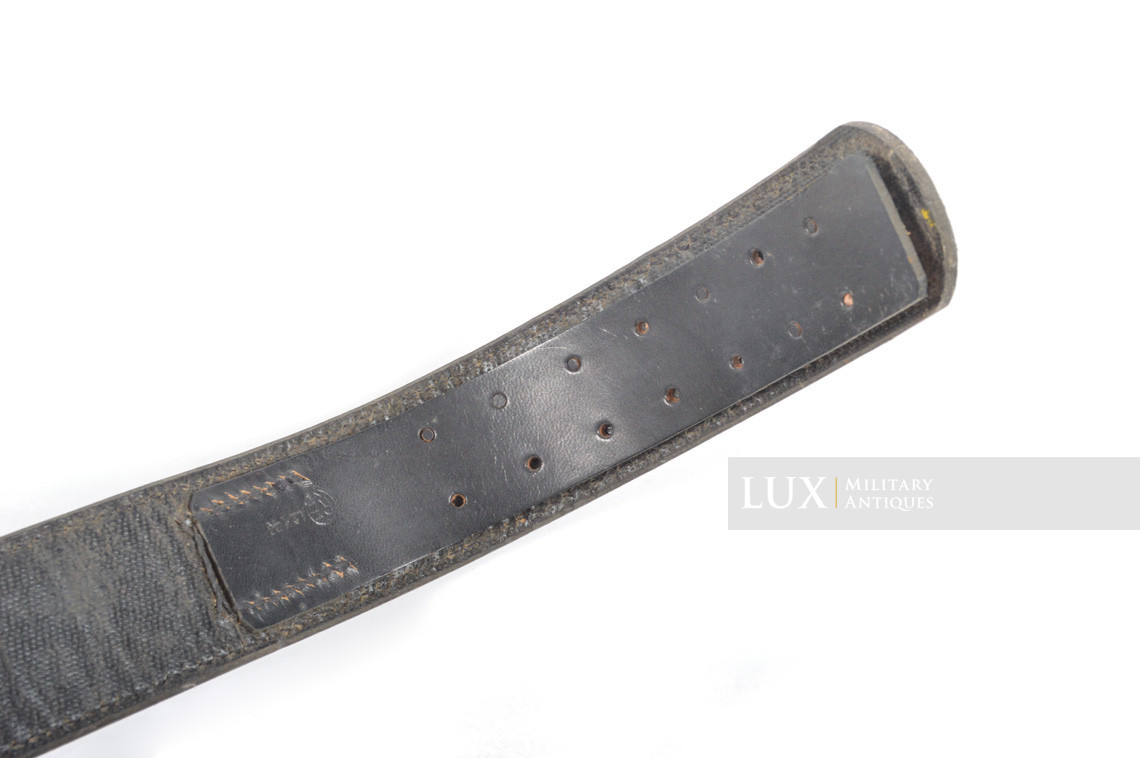 German Hitlerjugend pressed cardboard belt with « RZM » paper tag - photo 13