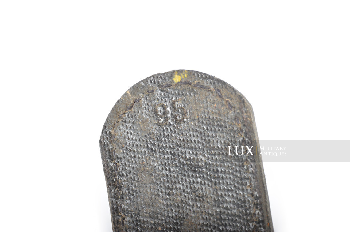 German Hitlerjugend pressed cardboard belt with « RZM » paper tag - photo 16