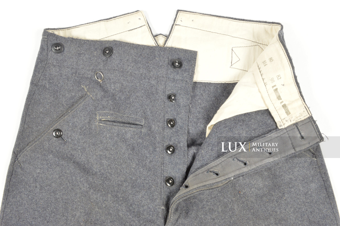 Pantalon M40 Luftwaffe précoce, « L.B.A.B. 41 » - photo 23