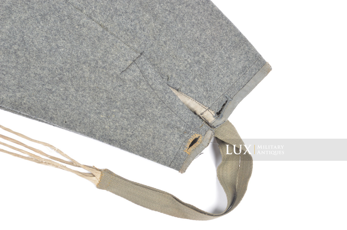 Rare pantalon de combat M36 Heer gris pierre, « LAGO » - photo 9