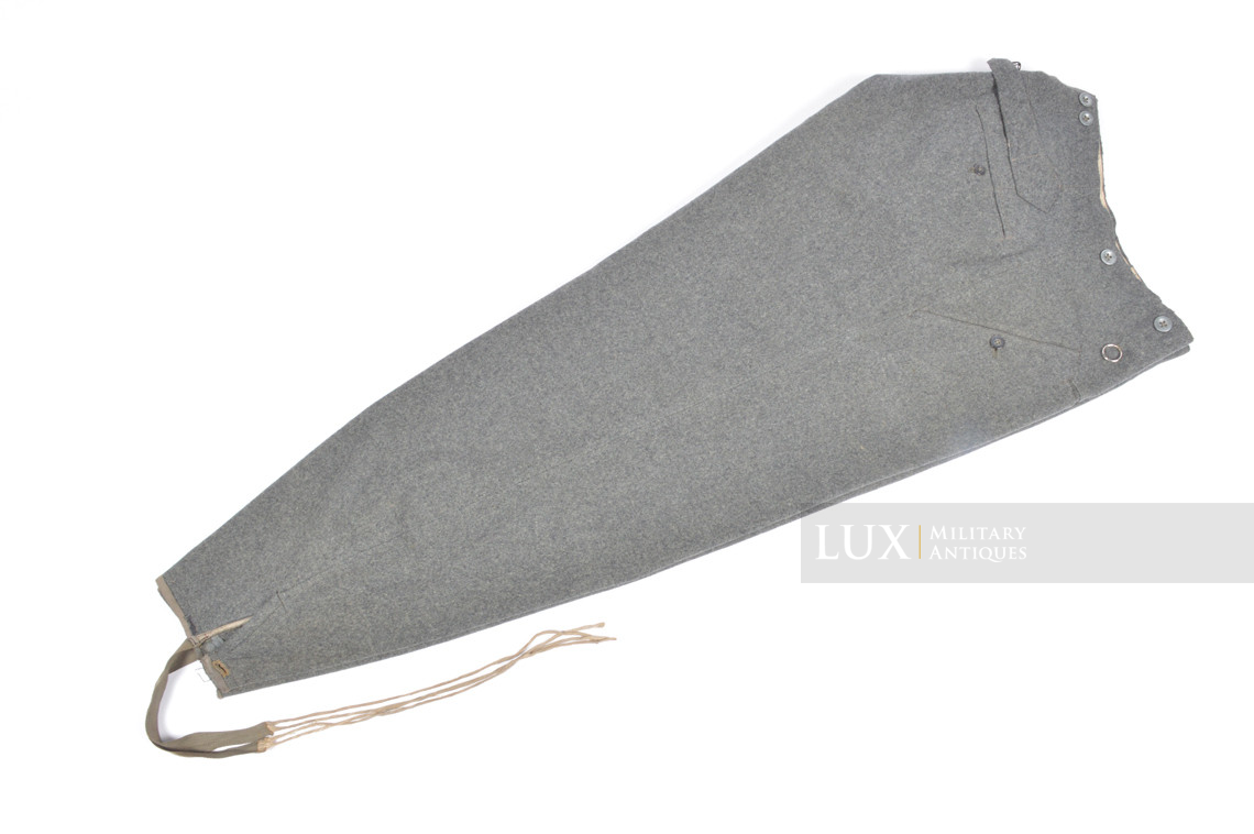 Rare pantalon de combat M36 Heer gris pierre, « LAGO » - photo 10